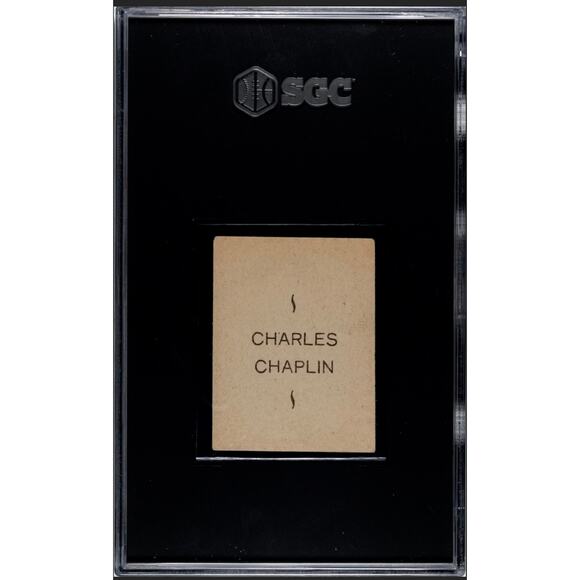 RARE 1950's Charlie Chaplin SGC 3 Card Only 1 Graded! Charles Chaplin Tramp - Picture 2 of 4